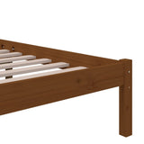 Giroletto senza Materaso Ambra in Legno Massello 200x200 cm