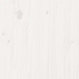 Giroletto Bianco in Legno Massello 90x200 cm