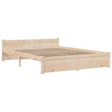 Giroletto senza Materasso in Legno Massello 160x200 cm