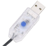 Stringa LED con 150 Luci LED Multicolore 15 m in PVC