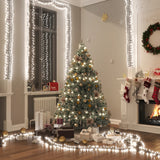 Stringa di Luce LED con 400 Luci LED Bianco Freddo in PVC