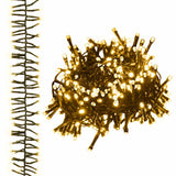 Gruppo Stringa LED con 2000 Luci LED Bianco Caldo 17 m in PVC