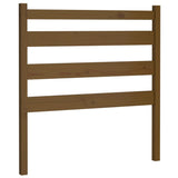 Testiera per Letto ambra 96x4x100 cm in Legno Massello di Pino