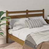 Testiera per Letto ambra 141x4x100 cm in Legno Massello di Pino