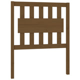 Testiera per Letto ambra 80,5x4x100cm in Legno Massello di Pino