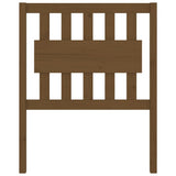 Testiera per Letto ambra 80,5x4x100cm in Legno Massello di Pino