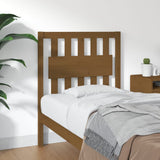 Testiera per Letto ambra 80,5x4x100cm in Legno Massello di Pino