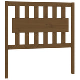 Testiera per Letto ambra 95,5x4x100cm in Legno Massello di Pino