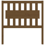 Testiera per Letto ambra 95,5x4x100cm in Legno Massello di Pino