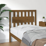 Testiera per Letto ambra 95,5x4x100cm in Legno Massello di Pino