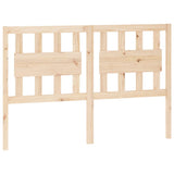 Testiera per Letto 140,5x4x100 cm Legno Massello di Pino