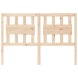 Testiera per Letto 140,5x4x100 cm Legno Massello di Pino