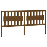Testiera per Letto ambra 185,5x4x100 cm Legno Massello di Pino