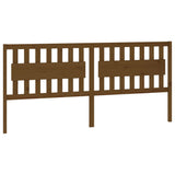 Testiera per Letto ambra 205,5x4x100 cm Legno Massello di Pino