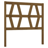 Testiera per Letto ambra 81x4x100 cm in Legno Massello di Pino