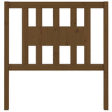 Testiera per Letto ambra 106x4x100 cm in Legno Massello di Pino