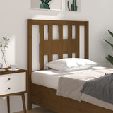 Testiera per Letto ambra 106x4x100 cm in Legno Massello di Pino