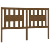 Testiera per Letto ambra 141x4x100 cm in Legno Massello di Pino