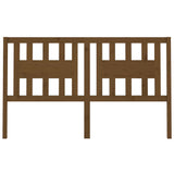 Testiera per Letto ambra 141x4x100 cm in Legno Massello di Pino