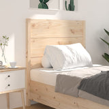 Testiera per Letto 81x4x100 cm in Legno Massello di Pino