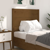 Testiera per Letto ambra 81x4x100 cm in Legno Massello di Pino