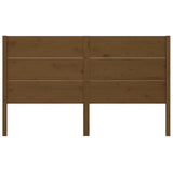 Testiera per Letto ambra 126x4x100 cm in Legno di Pino