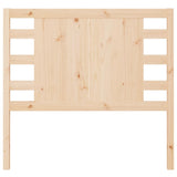 Testiera per Letto 96x4x100 cm in Legno Massello di Pino