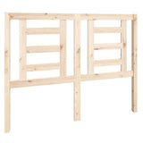Testiera per Letto 126x4x100 cm in Legno Massello di Pino