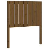 Testiera per Letto ambra 80,5x4x100cm in Legno Massello di Pino