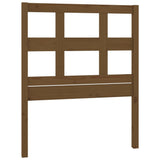 Testiera per Letto ambra 80,5x4x100cm in Legno Massello di Pino