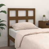 Testiera per Letto ambra 80,5x4x100cm in Legno Massello di Pino