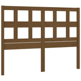 Testiera per Letto ambra 125,5x4x100 cm Legno Massello di Pino