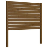 Testiera per Letto ambra 106x4x100 cm in Legno Massello di Pino