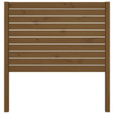 Testiera per Letto ambra 106x4x100 cm in Legno Massello di Pino