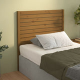 Testiera per Letto ambra 106x4x100 cm in Legno Massello di Pino