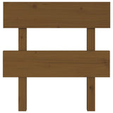 Testiera per Letto ambra 93,5x3x81 cm in Legno Massello di Pino
