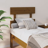 Testiera per Letto ambra 93,5x3x81 cm in Legno Massello di Pino