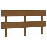 Testiera per Letto ambra 154x3x81 cm in Legno Massello di Pino