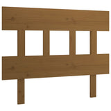 Testiera per Letto ambra 93,5x3x81 cm in Legno Massello di Pino