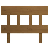 Testiera per Letto ambra 93,5x3x81 cm in Legno Massello di Pino