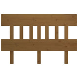Testiera per Letto ambra 138,5x3x81cm in Legno Massello di Pino