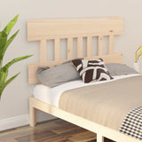 Testiera per Letto 153,5x3x81 cm in Legno Massello di Pino