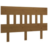 Testiera per Letto ambra 183,5x3x81cm in Legno Massello di Pino