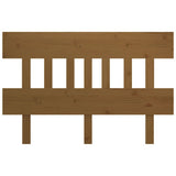 Testiera per Letto ambra 183,5x3x81cm in Legno Massello di Pino