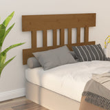 Testiera per Letto ambra 183,5x3x81cm in Legno Massello di Pino