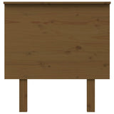 Testiera per Letto ambra 79x6x82,5 cm in Legno Massello di Pino