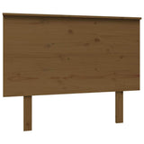 Testiera per Letto ambra 104x6x82,5cm in Legno Massello di Pino