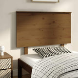 Testiera per Letto ambra 104x6x82,5cm in Legno Massello di Pino