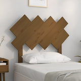 Testiera per Letto Ambra 92x3x81 cm in Legno Massello di Pino