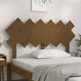 Testiera per Letto Ambra 132x3x81 cm in Legno Massello di Pino
